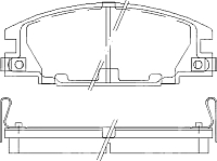 Тормозные колодки Patron PBP678 - 