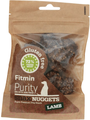 

Лакомство для собак Fitmin, Purity Snax Nuggets Lamb