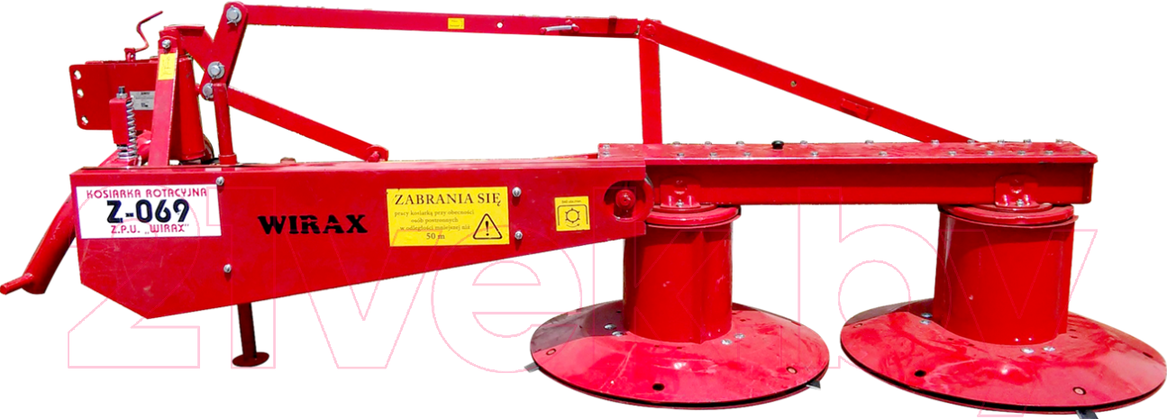 Косилка роторная Wirax Z-069-1.65 (без кардана и чехла)