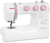 Швейная машина Janome белый/розовый - 