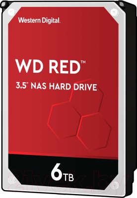 

Жесткий диск Western Digital, Red 6TB (WD60EFAX)