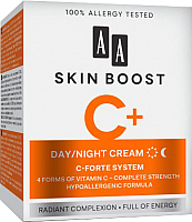 Крем для лица AA Skin Boost C+ день-ночь (50мл) - 