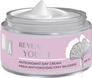 

Крем для лица AA, Reveal Youth антиоксидантный дневной SPF20