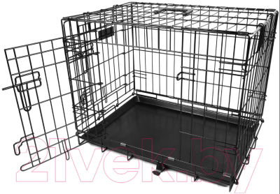 Клетка для животных Duvo Plus Pet Kennel X-Large 780/483/DV (черный)