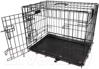 Клетка для животных Duvo Plus Pet Kennel XX-Large 780/484/DV (черный)