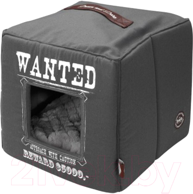 Домик для животных EBI D/D Wanted / 671-432327 (серый)