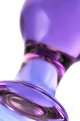 Пробка интимная Sexus Glass / 912014 (фиолетовый)