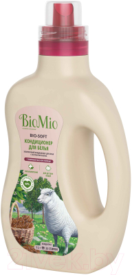 Кондиционер для белья BioMio Bio-Soft экологичный корица концентрат (1л)
