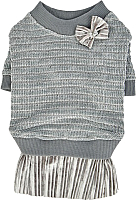 Свитер для животных Pinkaholic Elicia / NASD-TS7501-GY-M (серый) -