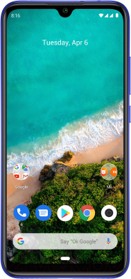 Смартфон Xiaomi Mi A3 4GB/128GB Not Just Blue