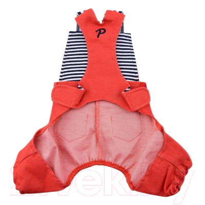 Джинсы для животных Puppia Pete / PASA-PA1612-RD-S (S, красный)