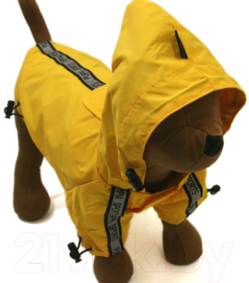Комбинезон для животных Puppia Base Jumper / PEAF-RM03-YE-XL (желтый)