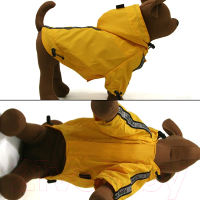 Комбинезон для животных Puppia Base Jumper / PEAF-RM03-YE-XL (желтый)