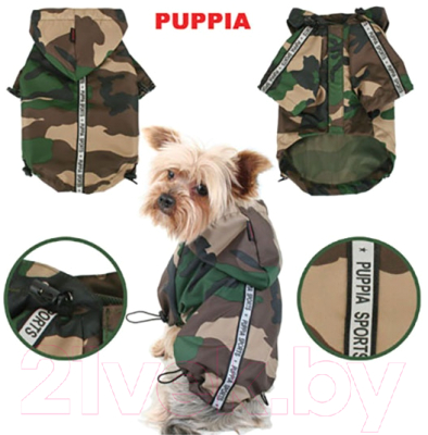 Комбинезон для животных Puppia Base Jumper / PEAF-RM03-CA-3L (камуфляж)