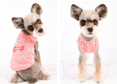 Изображение товара Футболка для животных Puppia Simon / PASA-TS1602-IP-M (розовый)