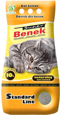 

Наполнитель для туалета Super Benek, Натуральный