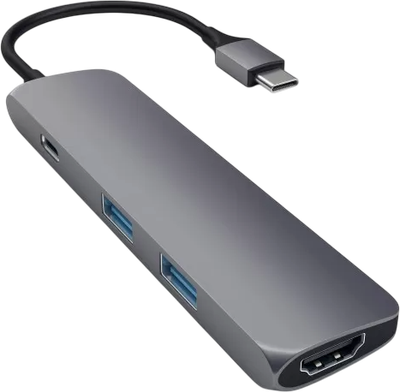 Док-станция для ноутбука Satechi Slim Aluminum Type-C ST-CMAM - 