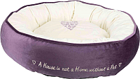 Лежанка для животных Trixie Pet's Home 37488 (фиолетовый/кремовый) - 