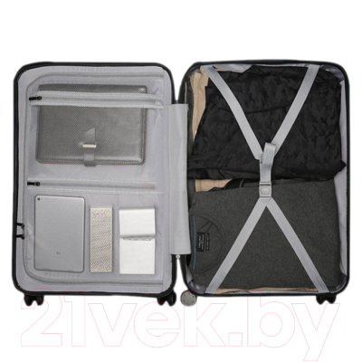 Чемодан на колесах Xiaomi 90 Point Luggage 24 (черный)