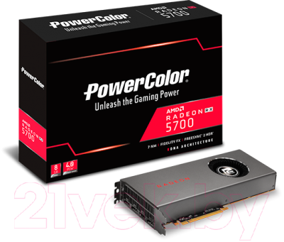 Видеокарта PowerColor Radeon RX 5700 8GB GDDR6 (AXRX 5700 8GBD6-M3DH)