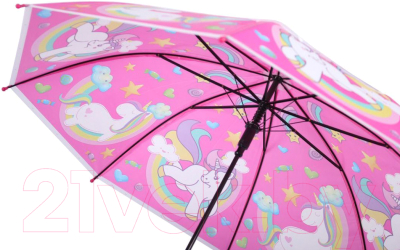 Зонт-трость Bradex Единорог DE 0497 (розовый)