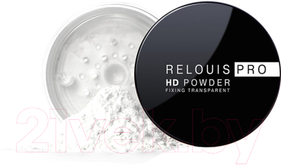 Фиксирующая пудра для лица Relouis Pro HD Powder фиксирующая прозрачная