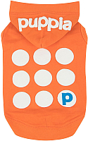 Футболка для животных Puppia Emmy с капюшоном / PARA-TS1509-OR-M (оранжевый) - 
