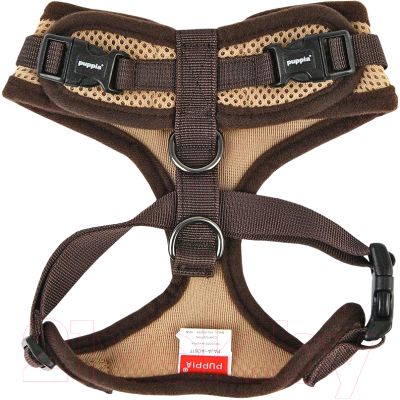 Шлея-жилетка для животных Puppia Ritefit Harness / PAJA-AC617-BE-XL (бежевый)