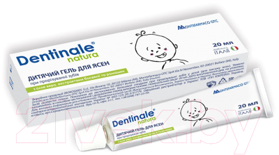 

Гель для полости рта детский Dentinale, Natura детский гель для десен