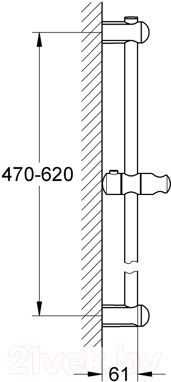 Душевая стойка GROHE Euphoria Neutral 27499000