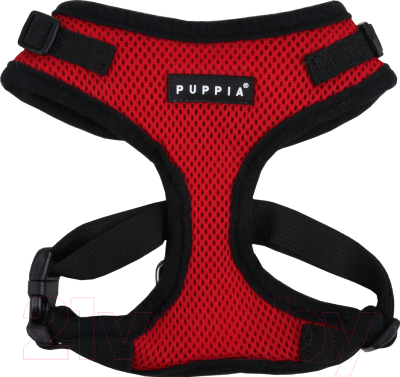 Шлея-жилетка для животных Puppia Ritefit Harness / PAJA-AC617-RD-L (красный)