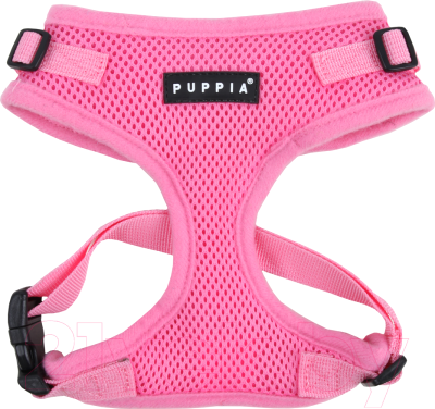 Шлея-жилетка для животных Puppia Ritefit Harness / PAJA-AC617-PK-S (розовый)