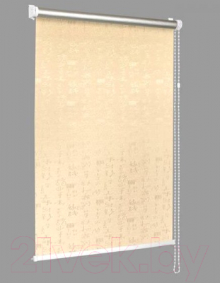 Рулонная штора Delfa Сантайм Азия Термо-Блэкаут СРШ-01МП 75101 (48x170, бежевый)