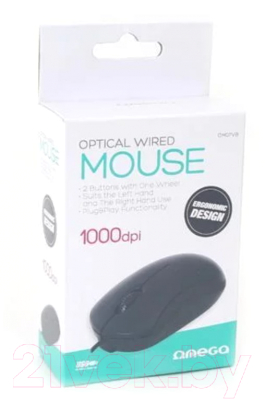 Мышь Omega OM-07 3D / OM07VB (черный)