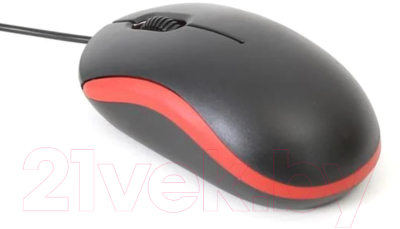 Мышь Omega OM-07 3D / OM07VR (черный/красный)
