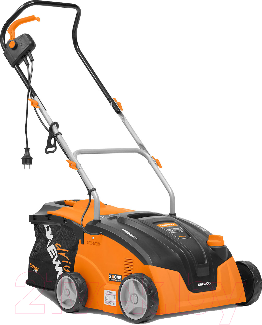 Аэратор-скарификатор для газона электрический Daewoo Power DSC 1500E (34895) — фото 11
