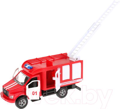 Автомобиль игрушечный Технопарк Газон Next Пожарная машина / SB-18-29-F-WB