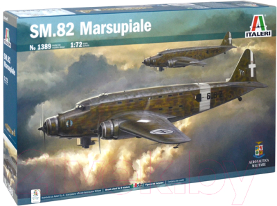 Сборная модель Italeri Самолет SM.82 Marsupiale 1:72 / 1389