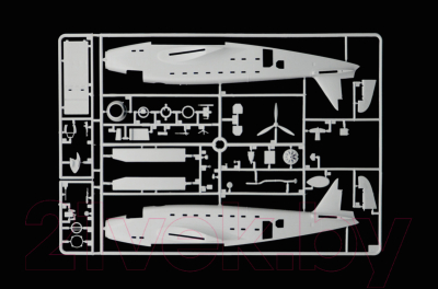 Сборная модель Italeri Самолет SM.82 Marsupiale 1:72 / 1389