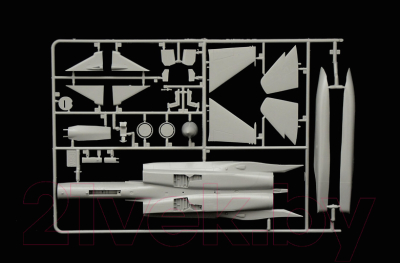 Сборная модель Italeri Американский истребитель F-15C Eagle 1:72 / 1415