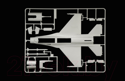 Сборная модель Italeri Американский истребитель F-16A Fighting Falcon 1:48 / 2786