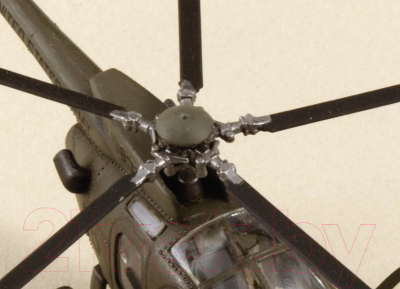 Сборная модель Italeri Легкий многоцелевой вертолет AH-6 Night Fox 1:72 / 017