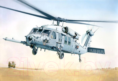 Сборная модель Italeri Вертолет MH-60K Blackhawk SOA 1:48 / 2666