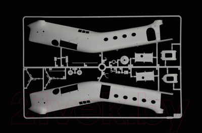 Сборная модель Italeri Военно-транспортный вертолет H-21C Shawnee Flying Banana 1:48 (2733)