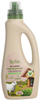 Чистящее средство для пола BioMio Bio-Floor Cleaner экологичное мелисса концентрат (750мл)