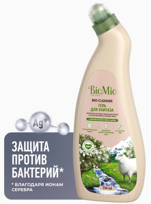 Чистящее средство для унитаза BioMio Bio-Toilet Cleaner экологичное чайное дерево (750мл)