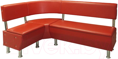 Уголок кухонный мягкий Lama мебель Сэнди-1 (Marvel Red)