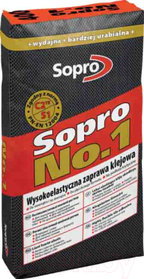Клей для плитки Sopro №1 400 (27.5кг)