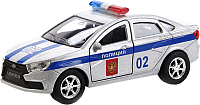 Автомобиль игрушечный Технопарк Lada Vesta. Полиция / SB-16-40-P - 
