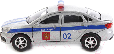 Автомобиль игрушечный Технопарк Lada Vesta. Полиция / SB-16-40-P